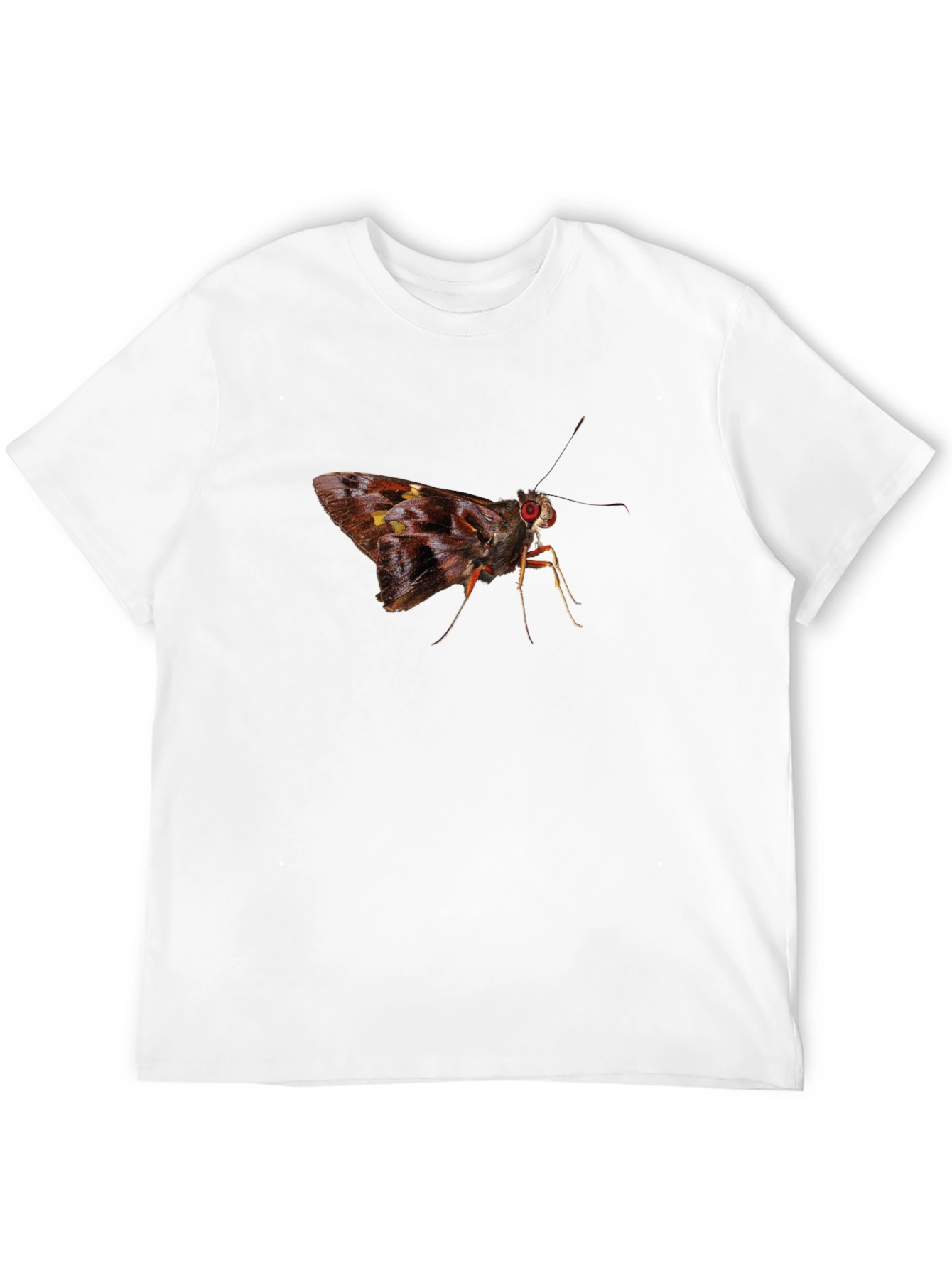 Butterfly Graphic Tee - Nature Lovers Black T-Shirt