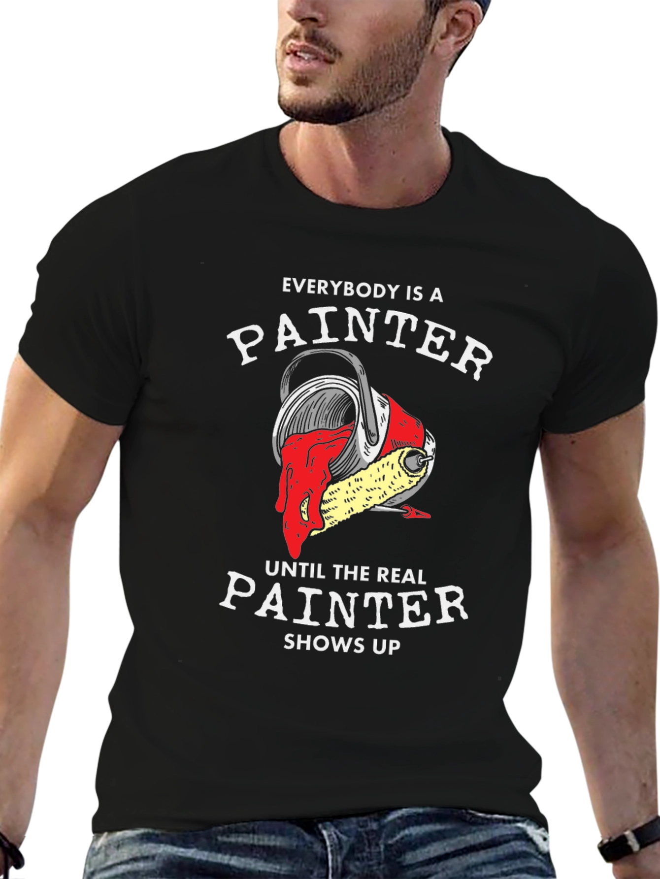 Everybody is a Painter T-Shirt - Artistic Graphic Tee