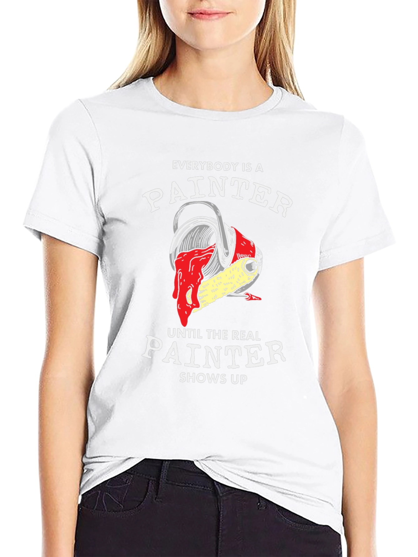 Everybody is a Painter T-Shirt - Artistic Graphic Tee