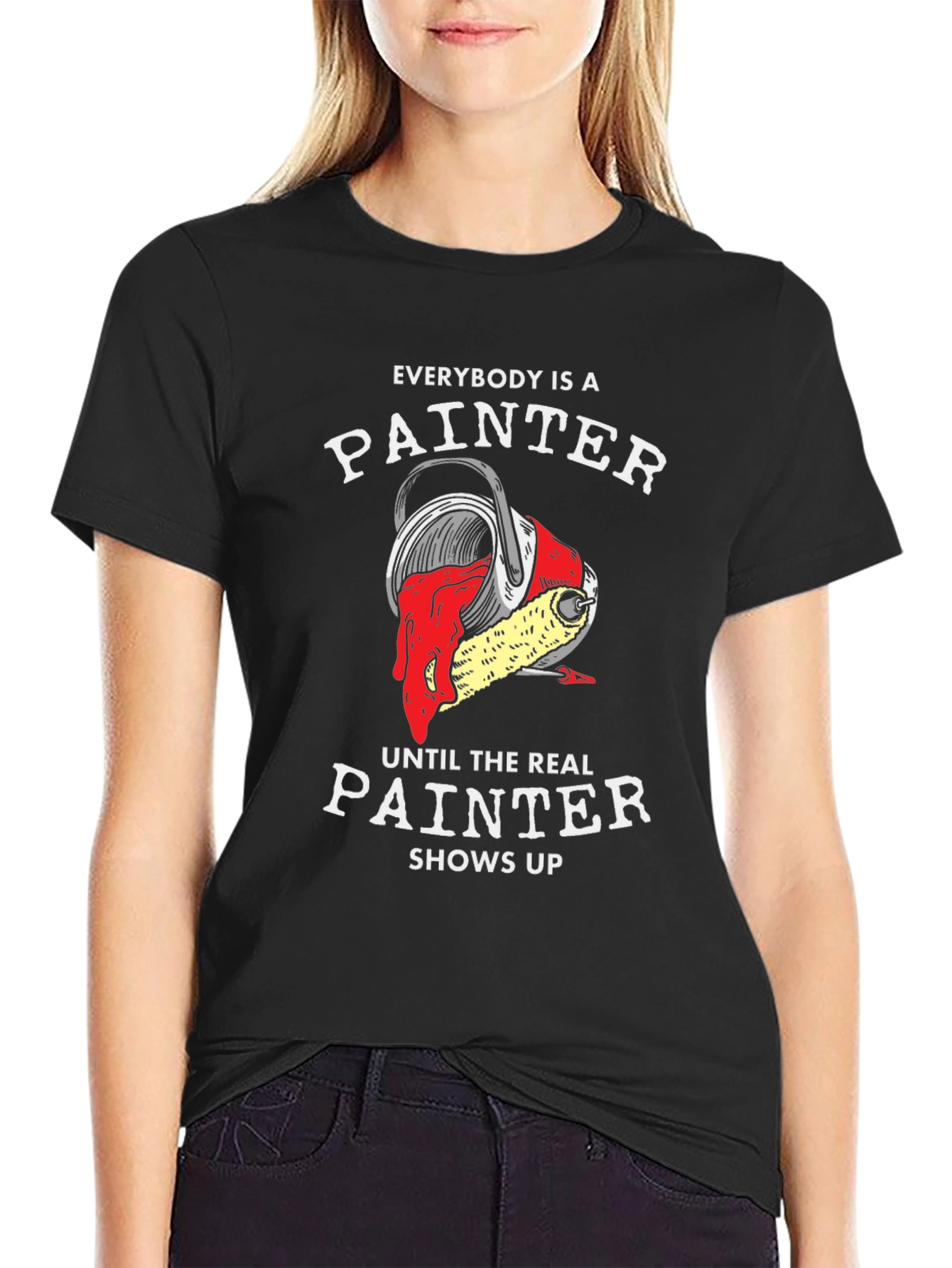 Everybody is a Painter T-Shirt - Artistic Graphic Tee