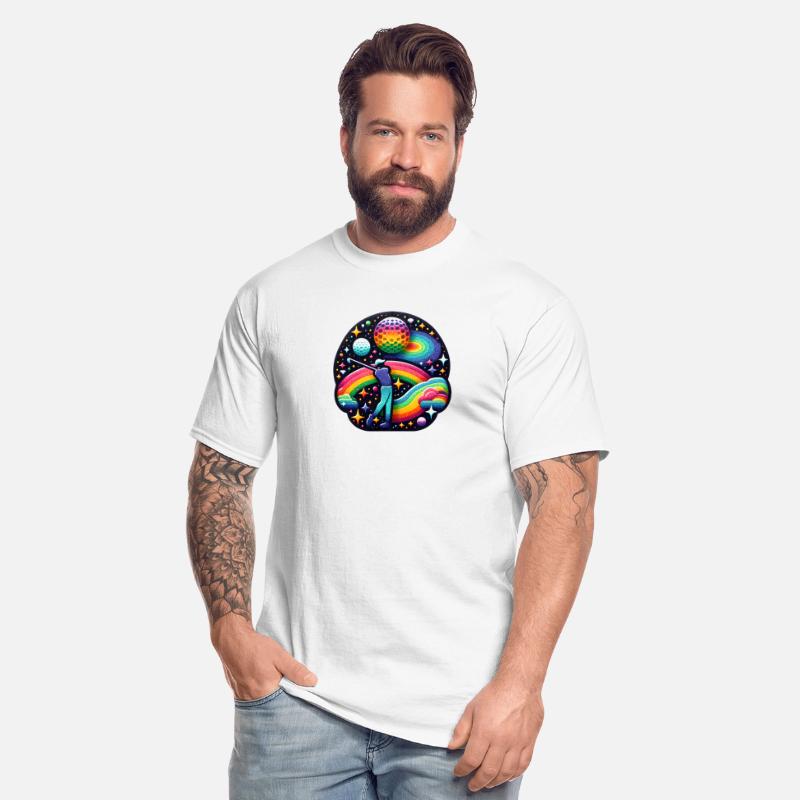 Galactic Golf Course Fairway Golfing In The Stars
