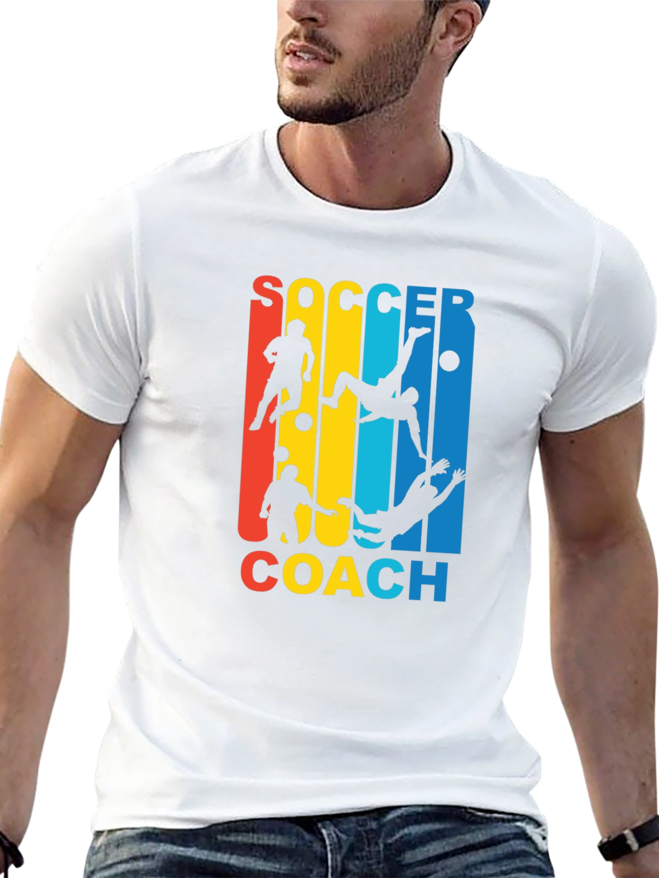 Soccer Coach Graphic T-Shirt
