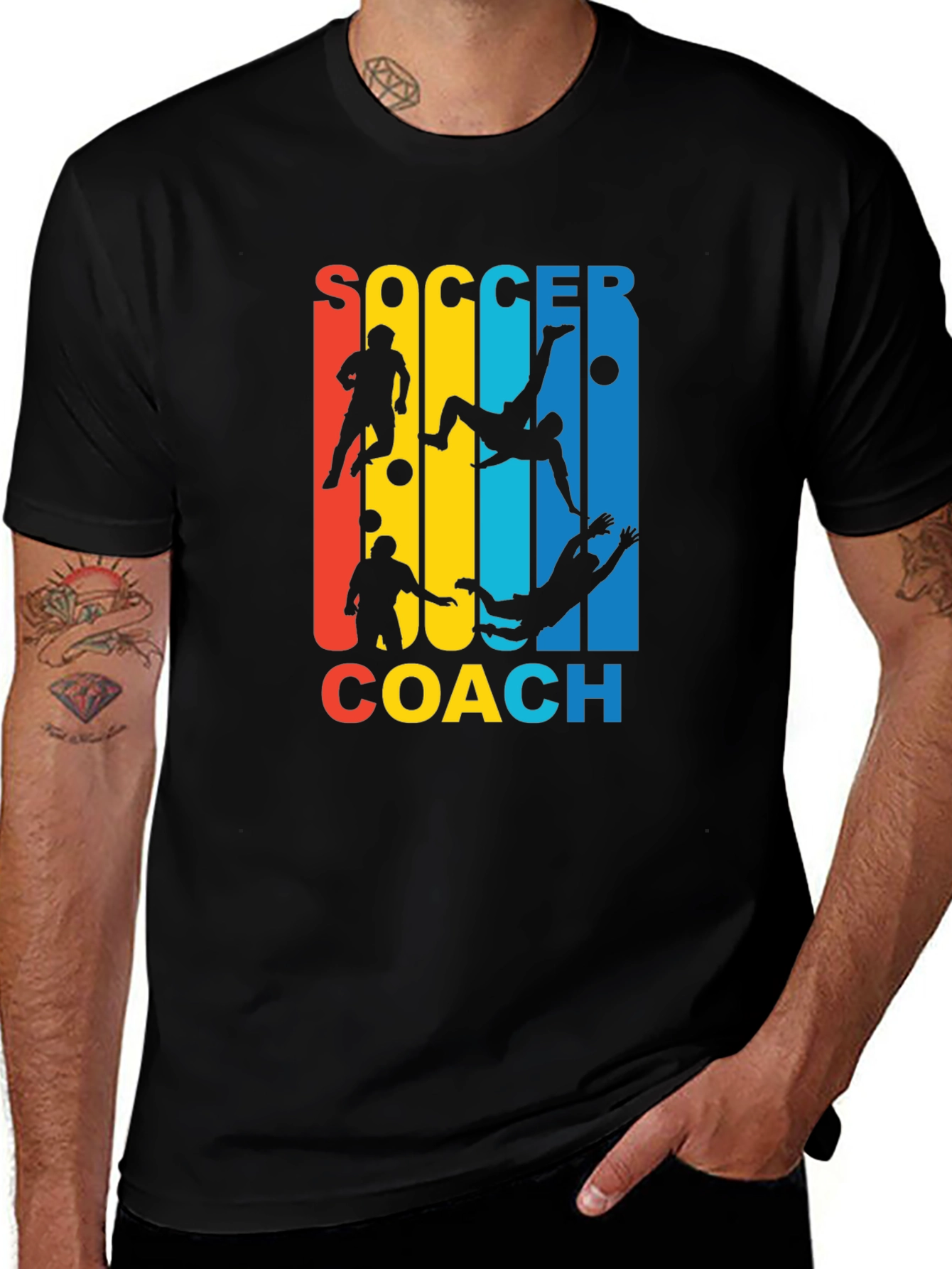 Soccer Coach Graphic T-Shirt