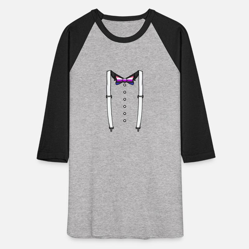 Genderfluid Bow Tie Suspenders Cummerbund Bow Tieg