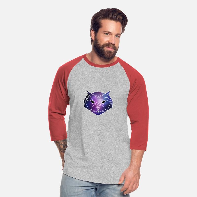 Geometric Owl | Low Poly Galaxy Forest Night