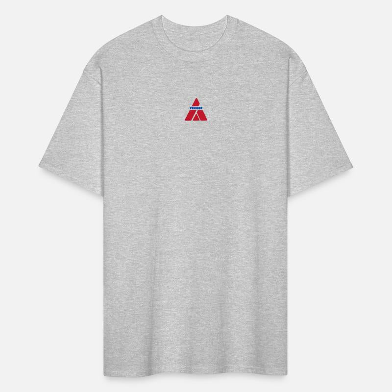 Geometric Triangle Logo with PROOO Text