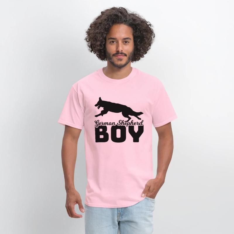 German Shepherd Boy