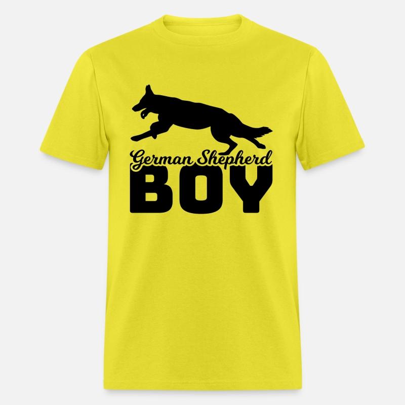 German Shepherd Boy