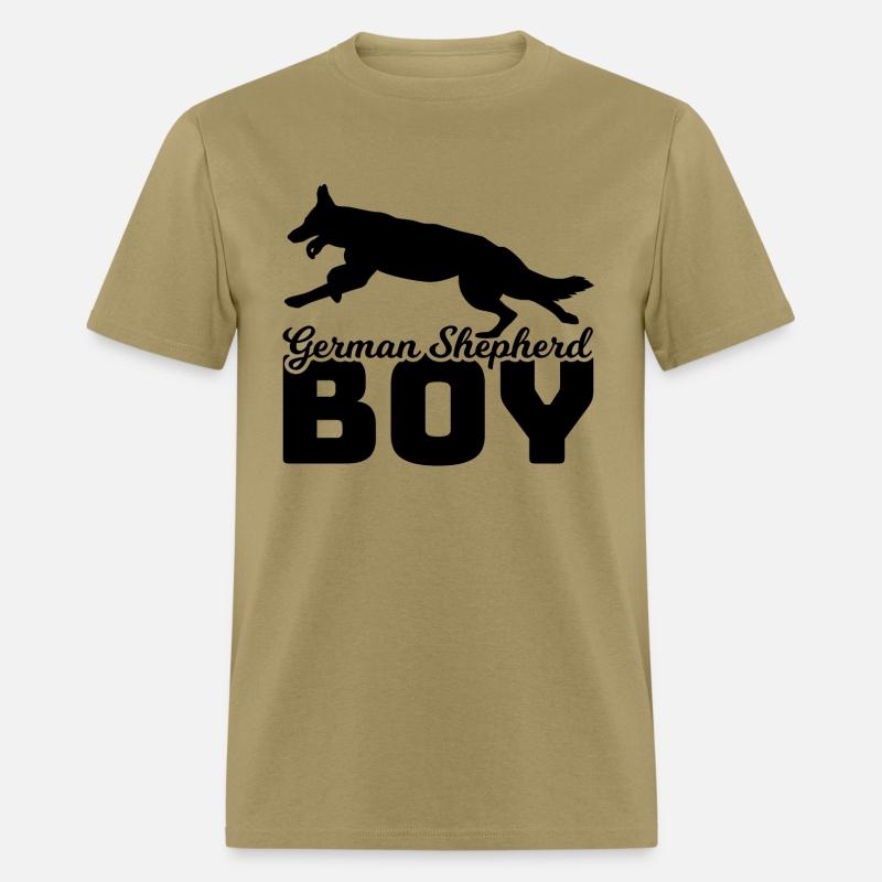German Shepherd Boy