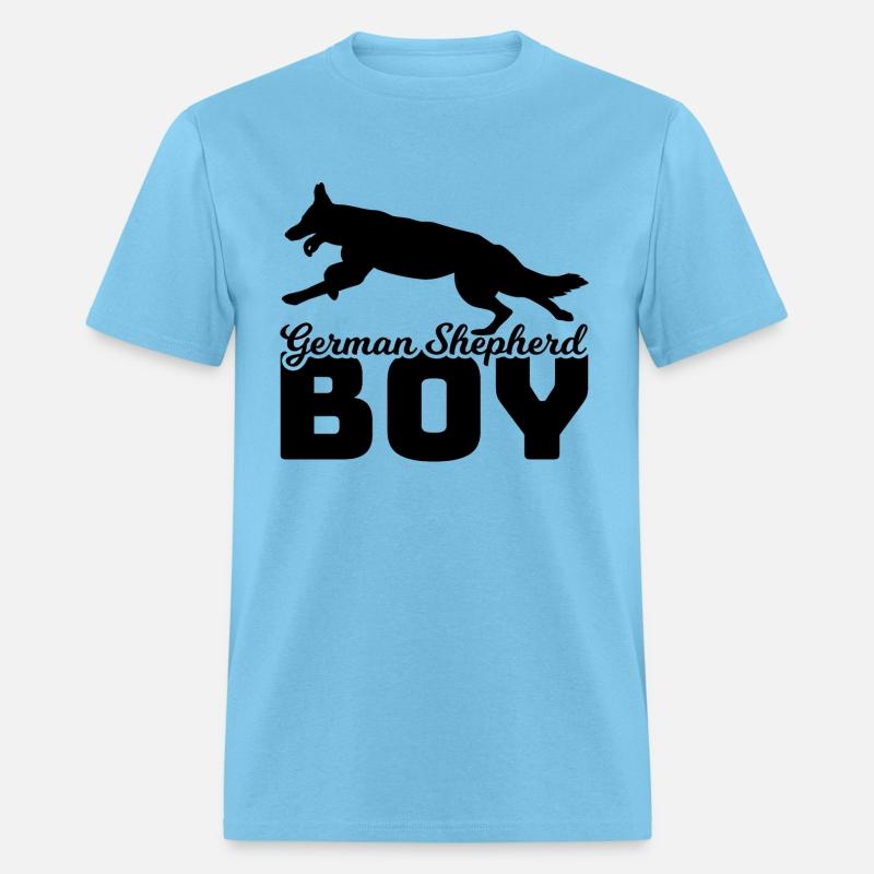 German Shepherd Boy