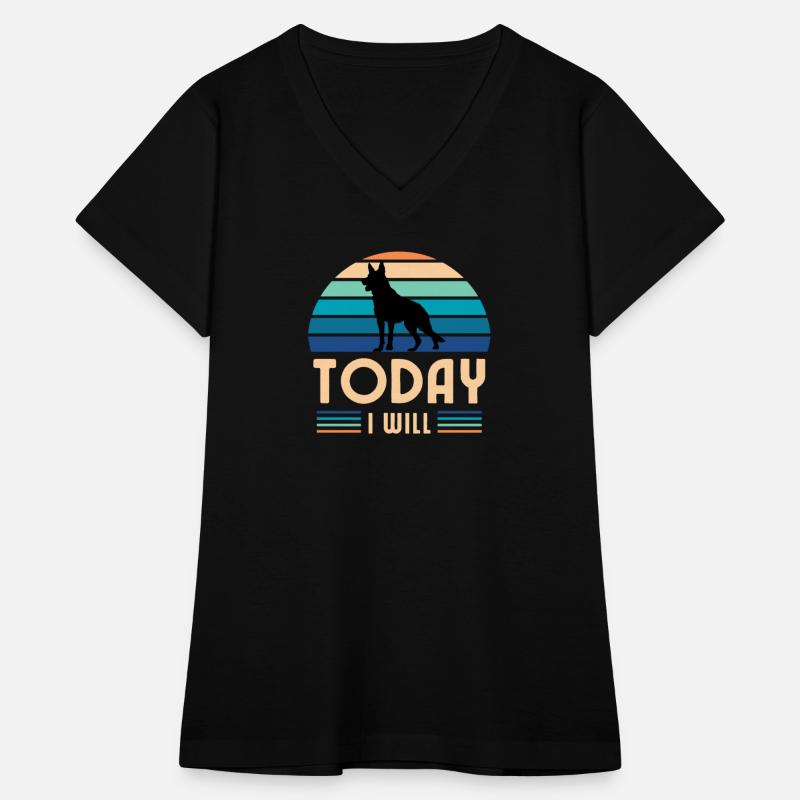 German Shepherd dog, Today I will