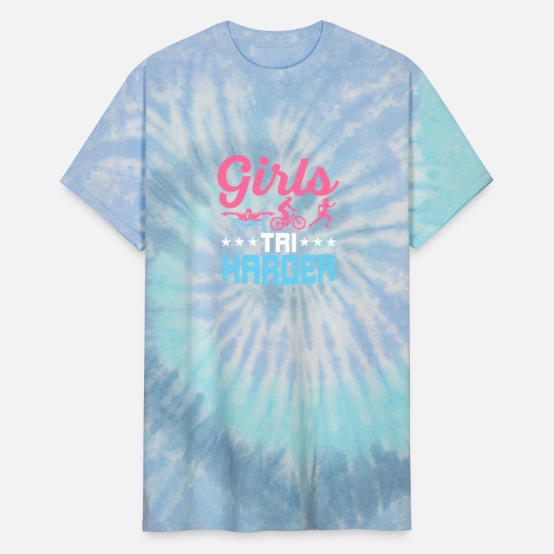 Girls Tri Harder Triathlete Triathlon