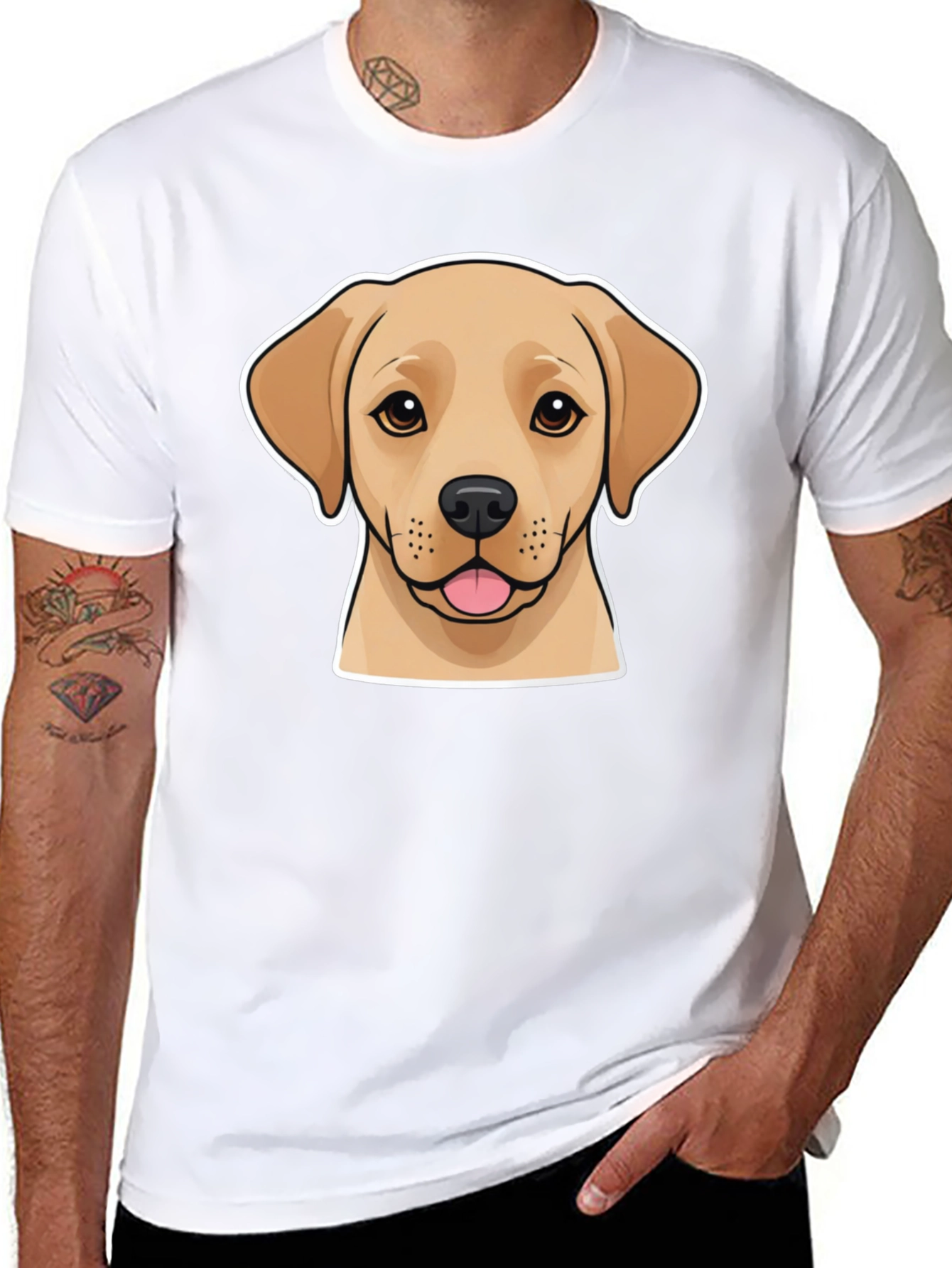 Labrador Retriever Dog Graphic T-Shirt
