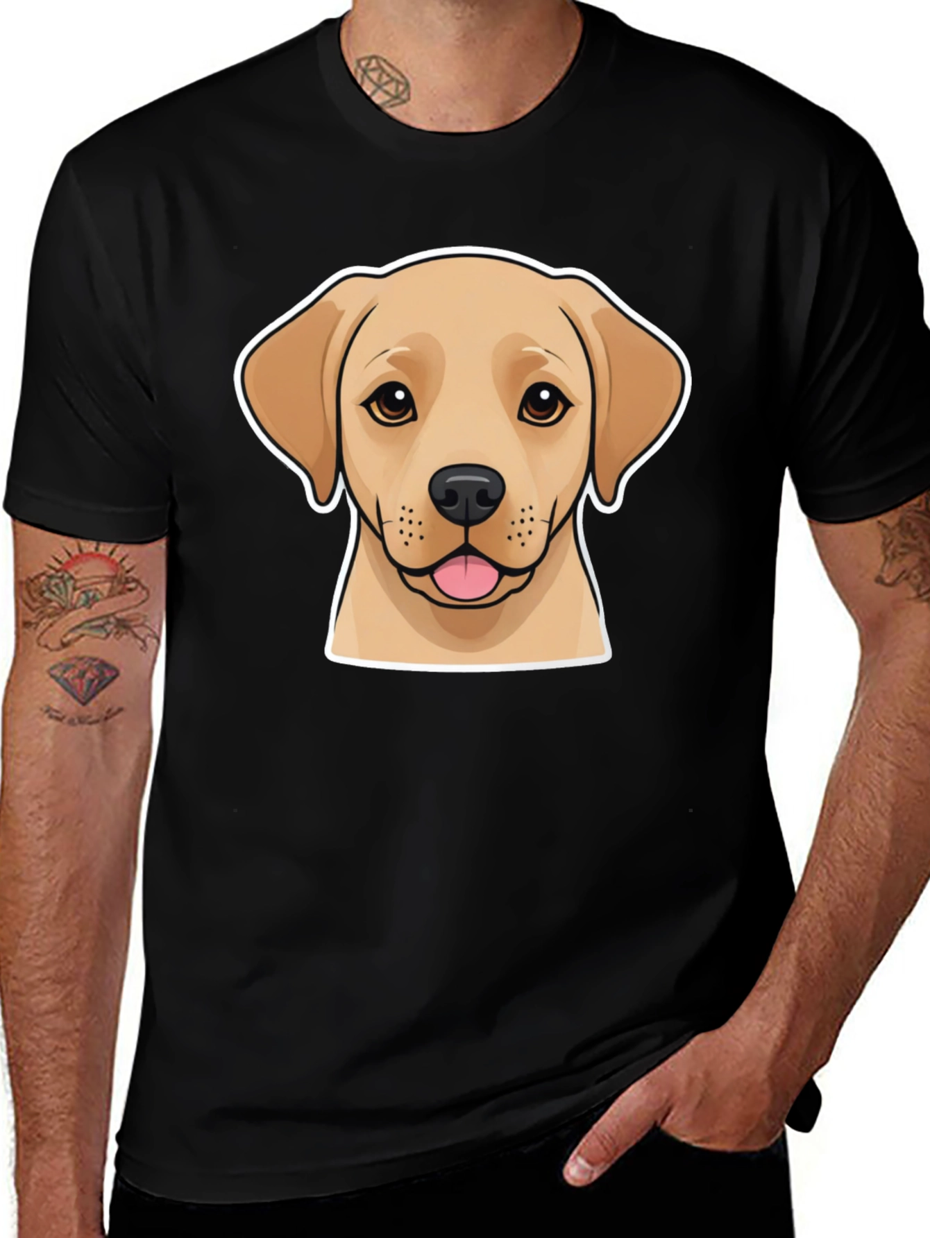 Labrador Retriever Dog Graphic T-Shirt