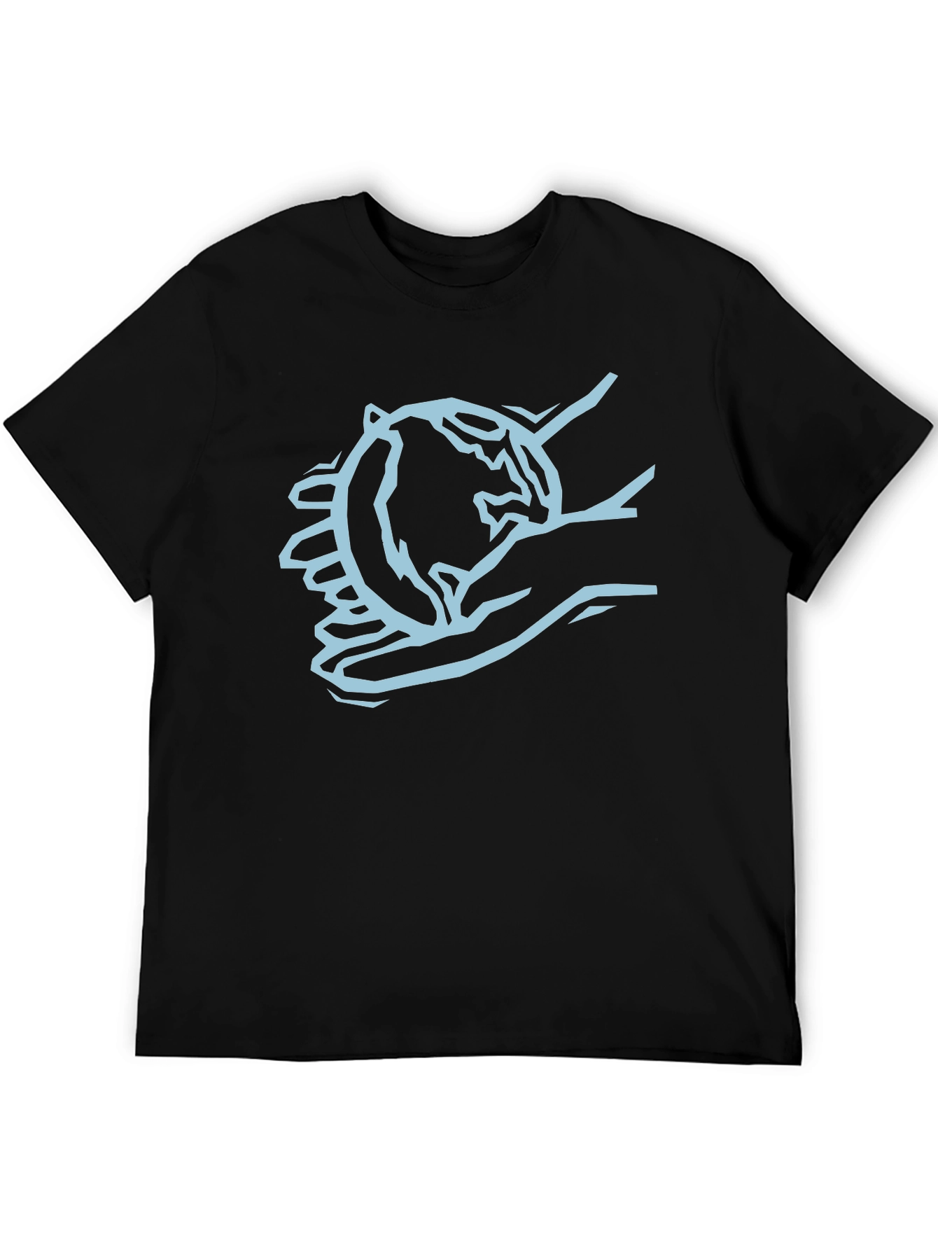 Earth In Hands Graphic Tee - Protect Our Planet
