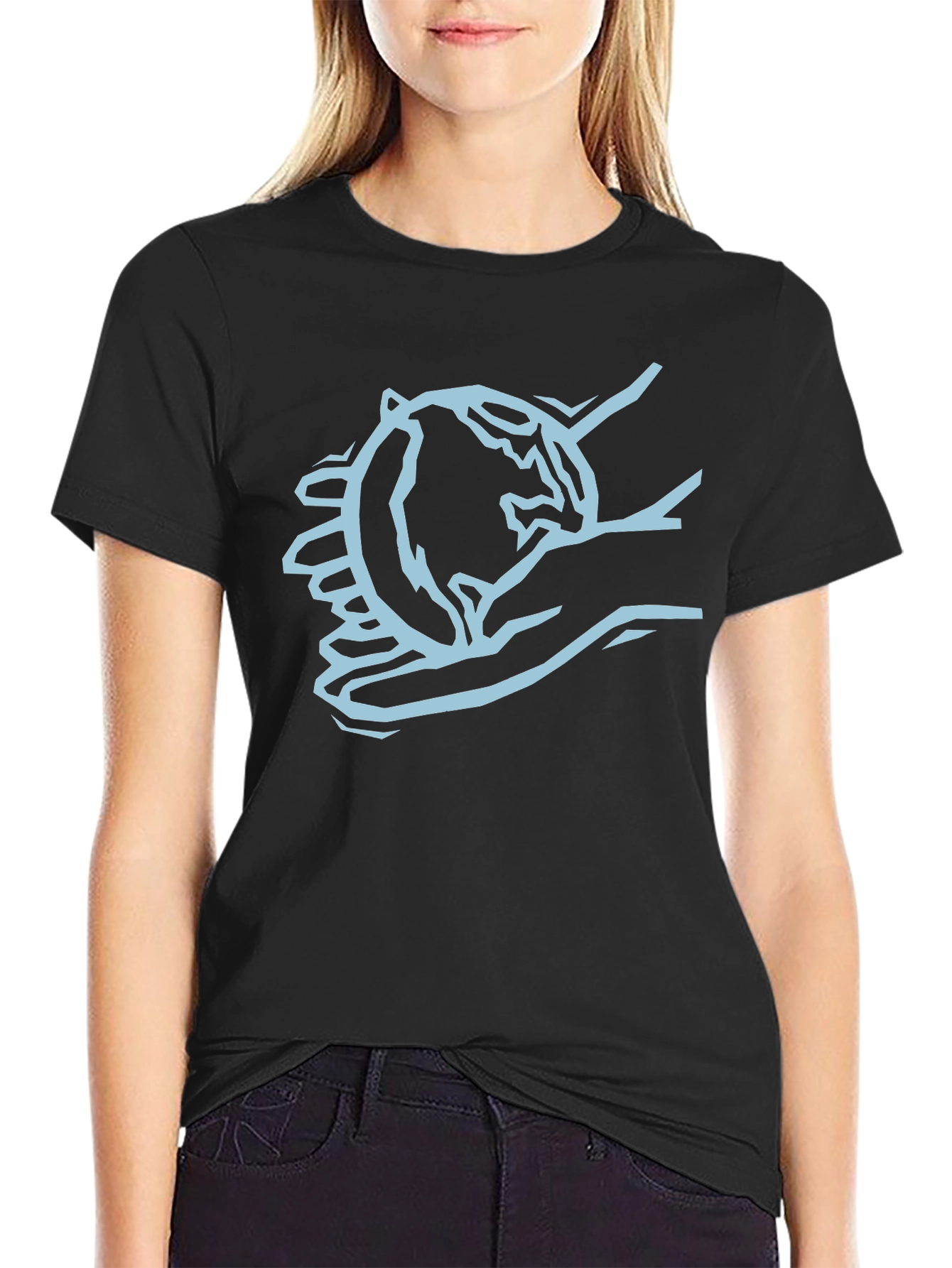 Earth In Hands Graphic Tee - Protect Our Planet