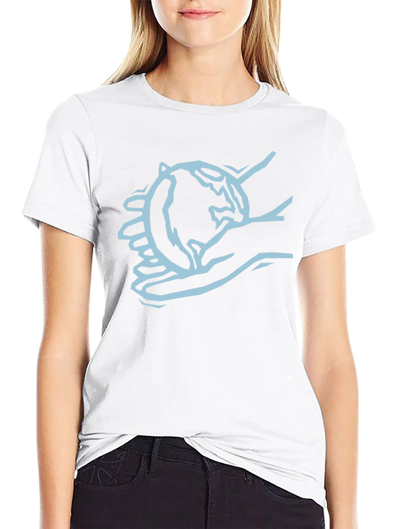 Earth In Hands Graphic Tee - Protect Our Planet