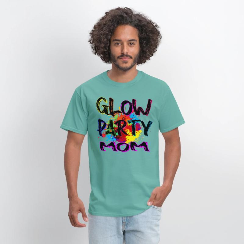 Glow Party Mom