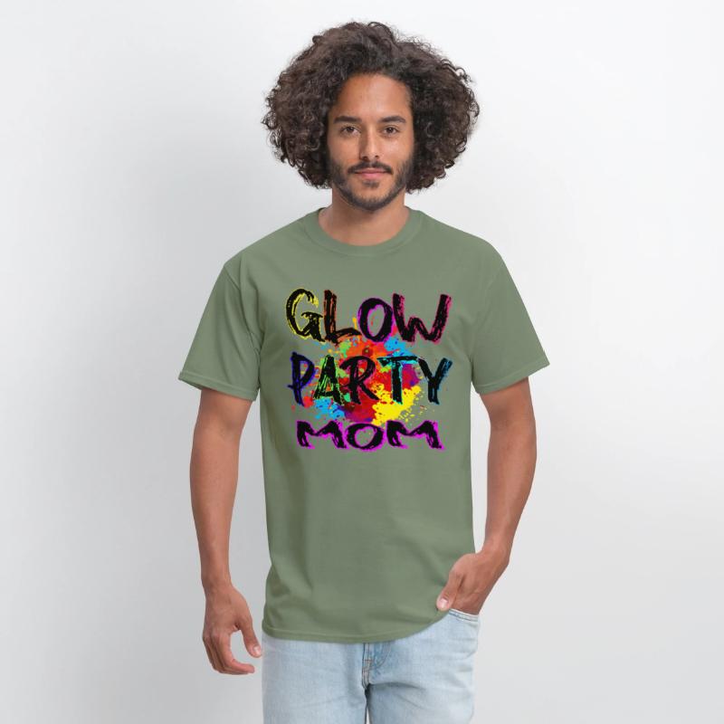 Glow Party Mom