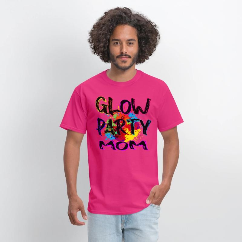 Glow Party Mom