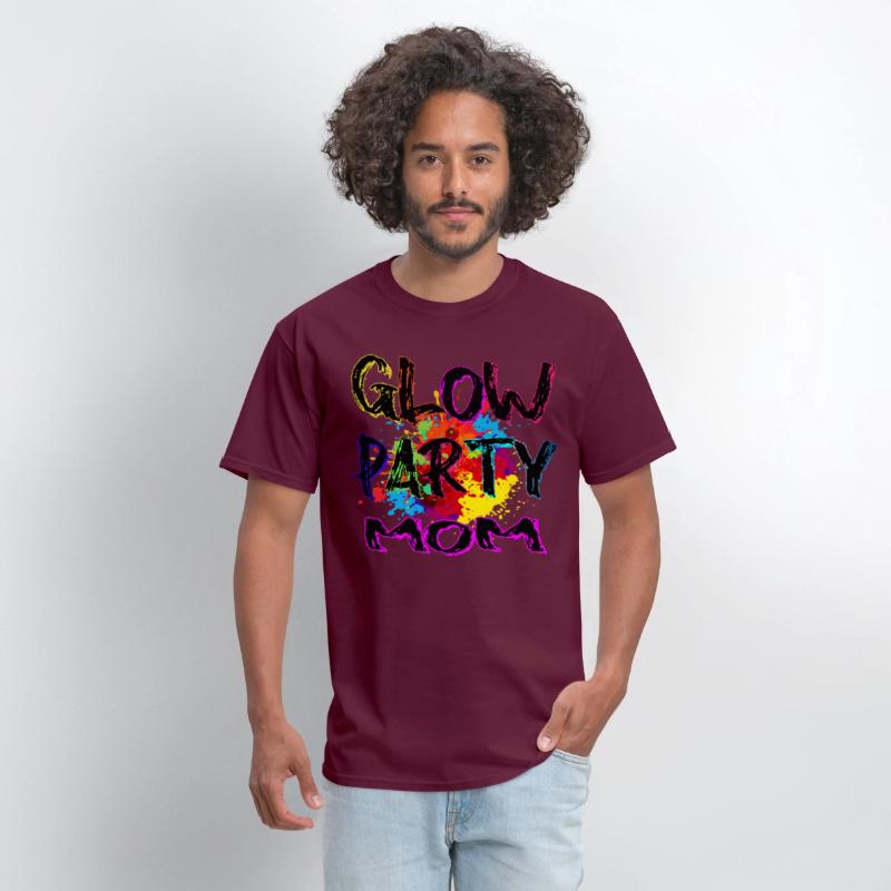 Glow Party Mom