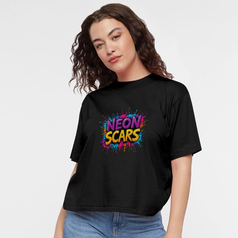 Glowing Graffiti Typography Splatter Effect