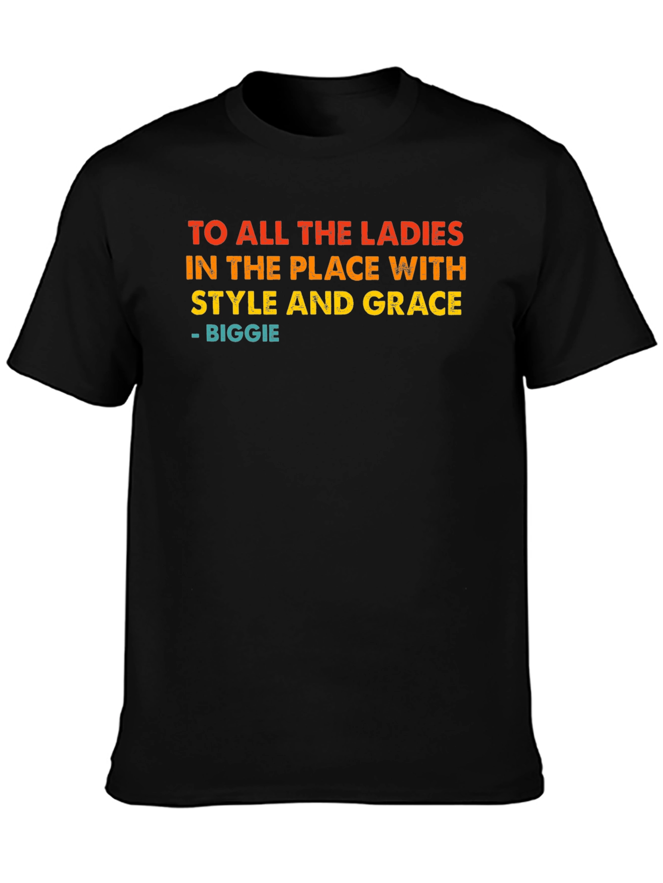 Biggie Smalls Ladies Style and Grace Graphic Tee