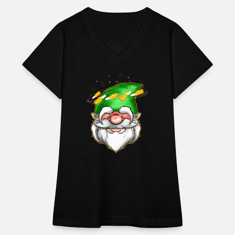 Gnome With Headache From Bottles On St Patricks