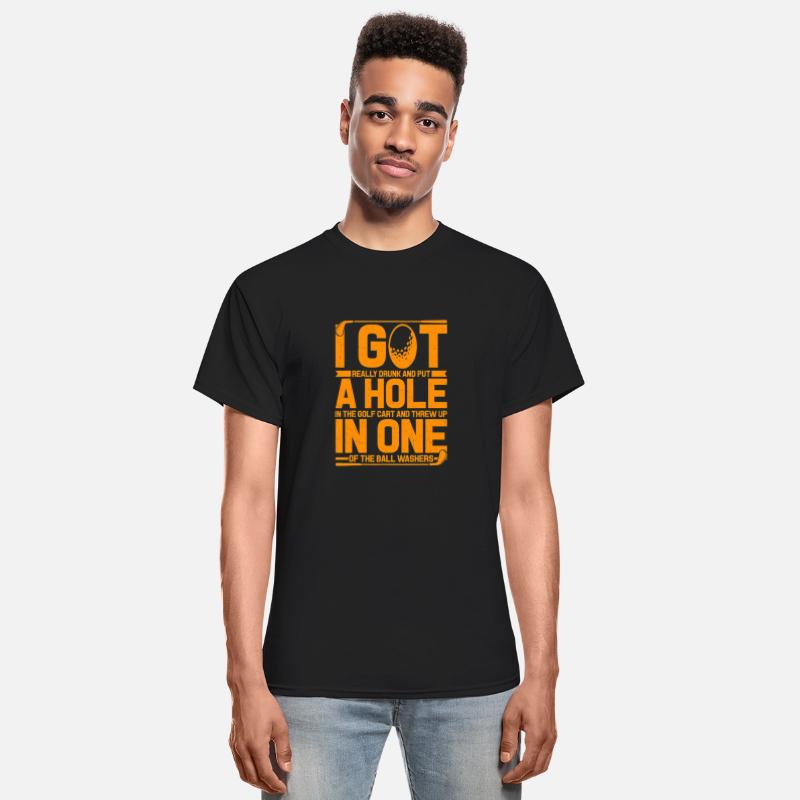 Go Really Drunk Put A Hole in The Golf Cart Golf