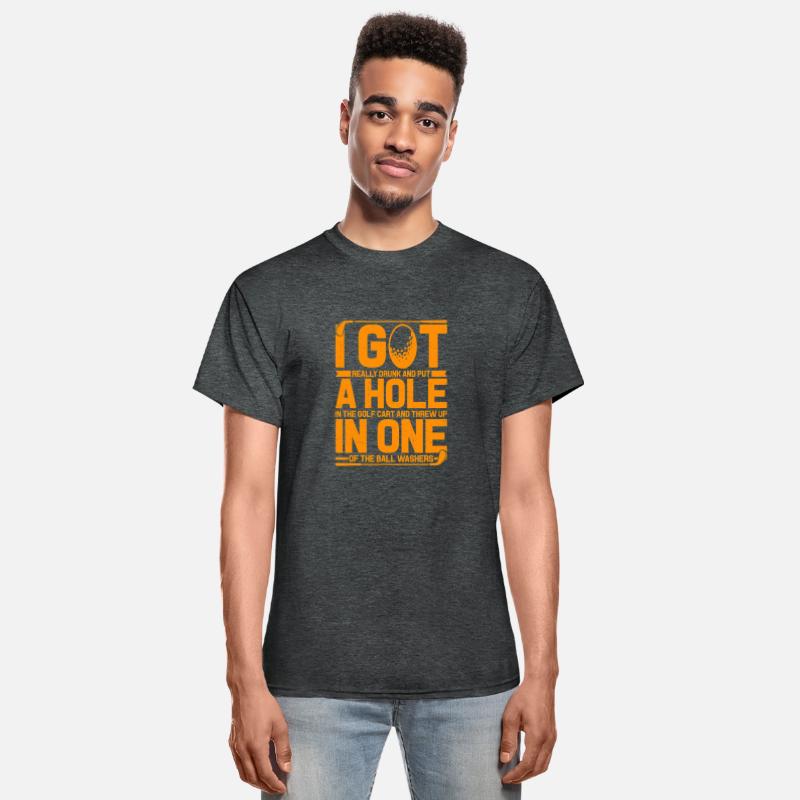 Go Really Drunk Put A Hole in The Golf Cart Golf