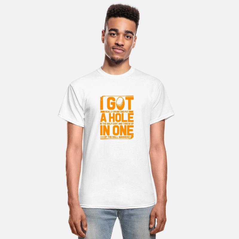 Go Really Drunk Put A Hole in The Golf Cart Golf