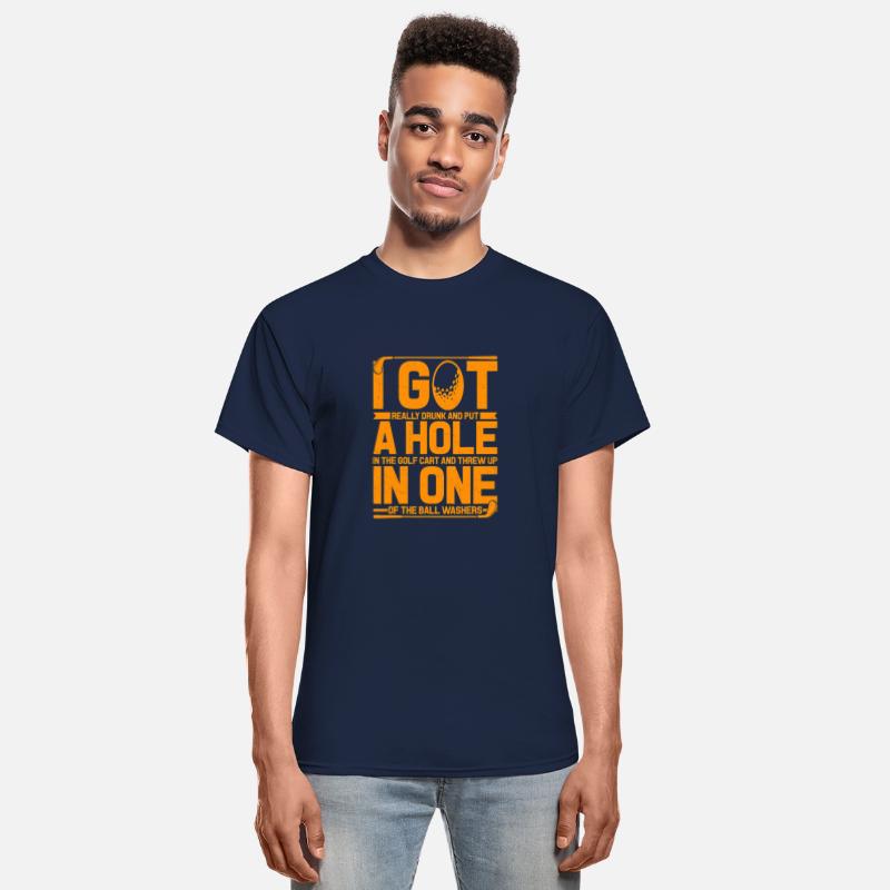 Go Really Drunk Put A Hole in The Golf Cart Golf