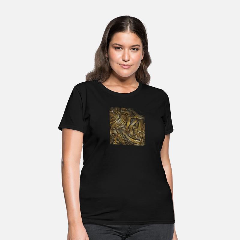 Gold Line Pattern