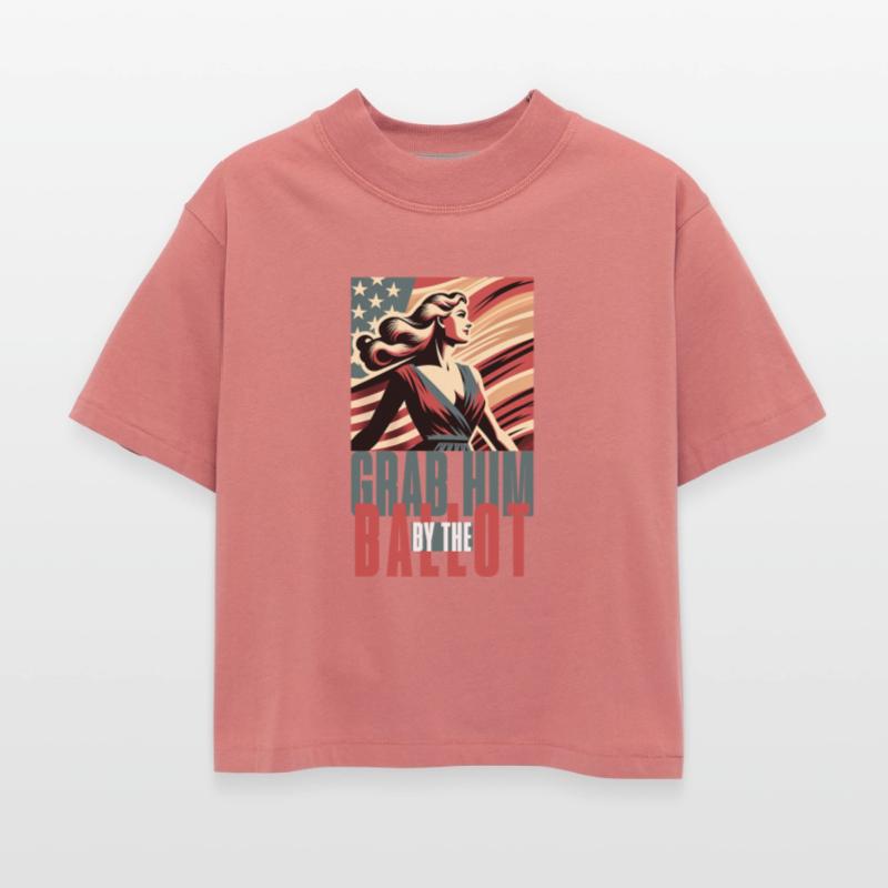 grab him by the ballot tee design