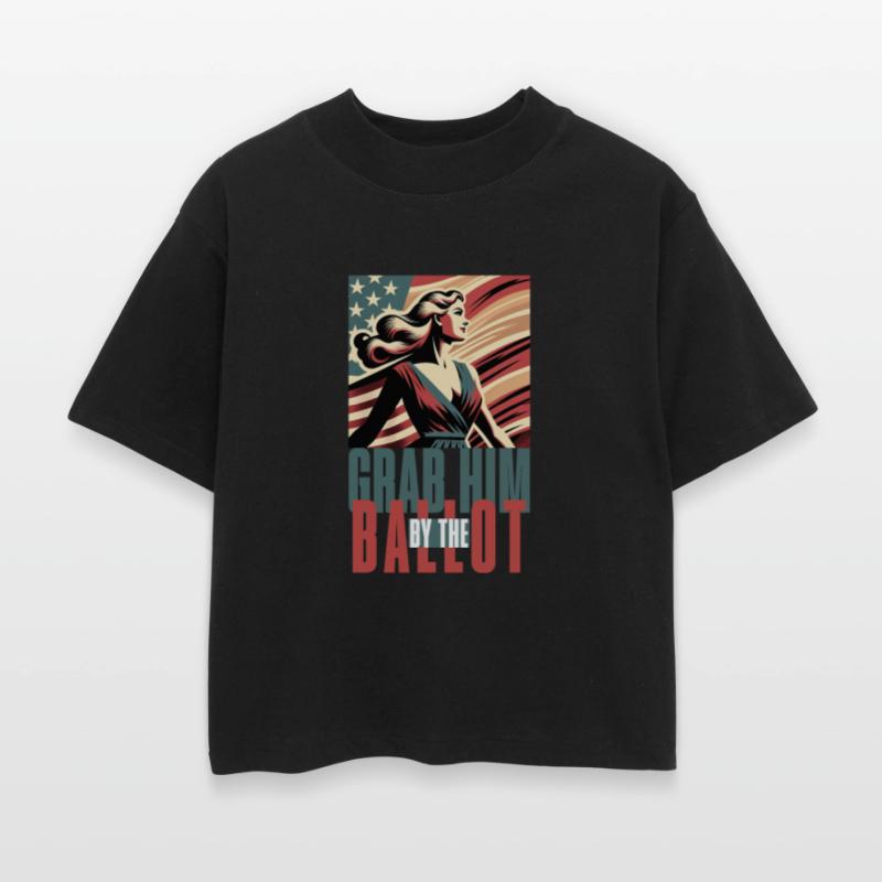 grab him by the ballot tee design