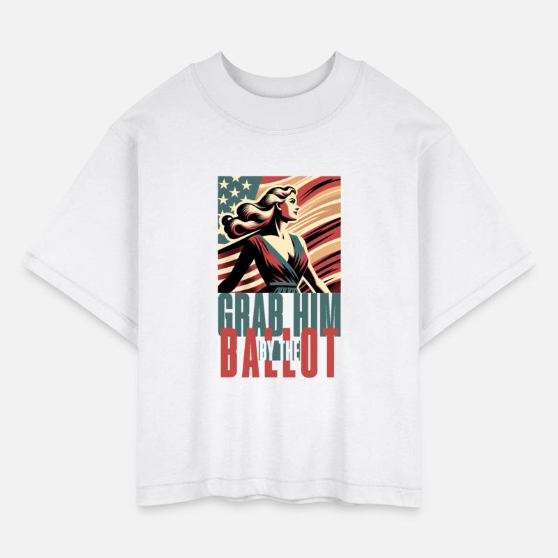 grab him by the ballot tee design