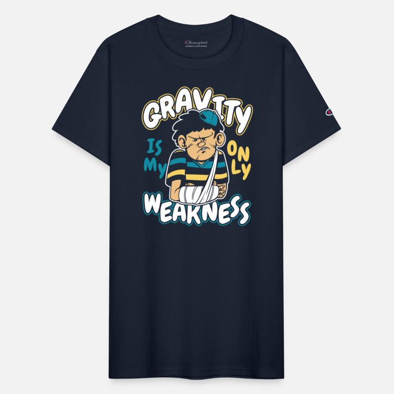 Gravity Is My Only Weakness Broken Finger Bone