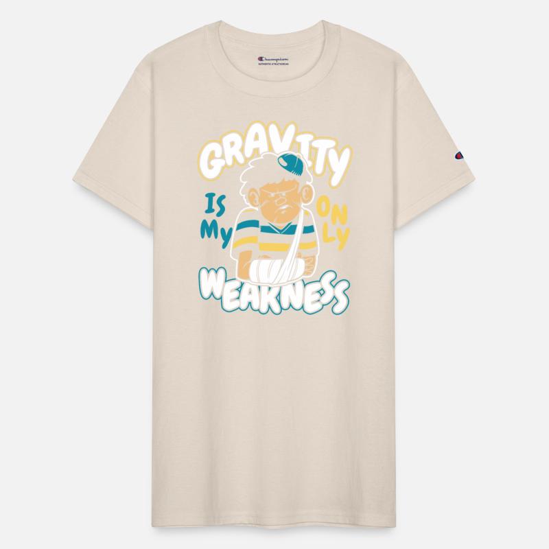 Gravity Is My Only Weakness Broken Finger Bone