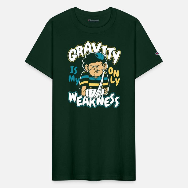 Gravity Is My Only Weakness Broken Finger Bone