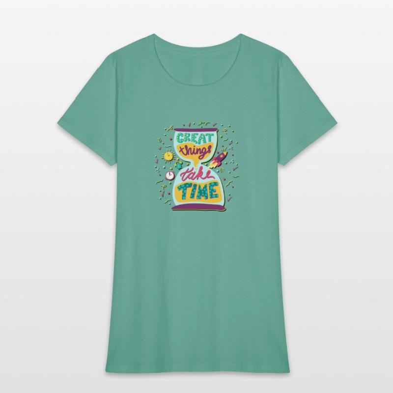 Great Things Take Time Motivational Quote