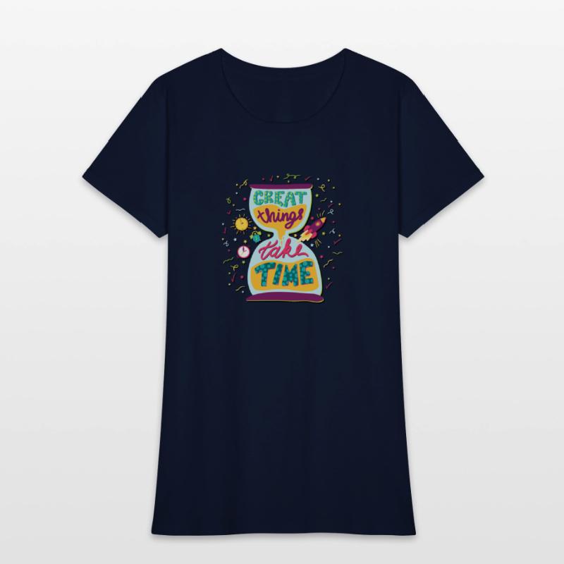 Great Things Take Time Motivational Quote