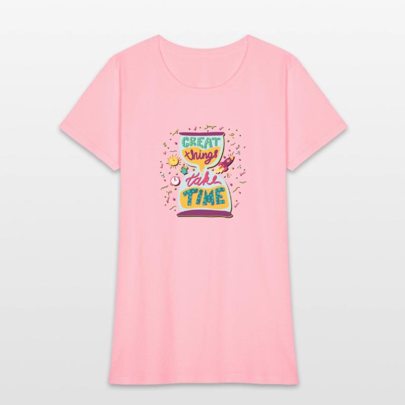 Great Things Take Time Motivational Quote