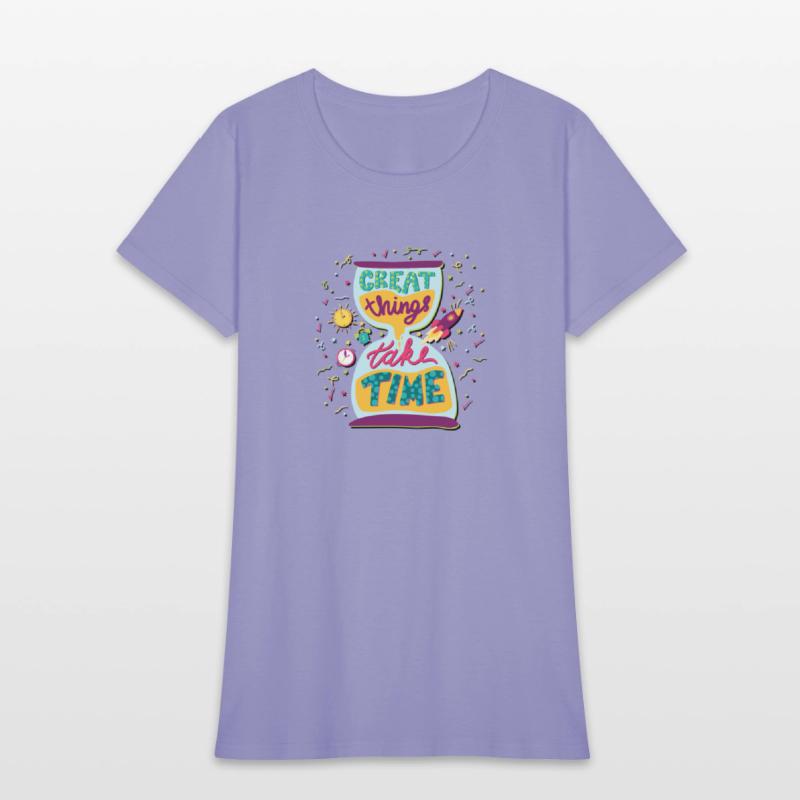 Great Things Take Time Motivational Quote