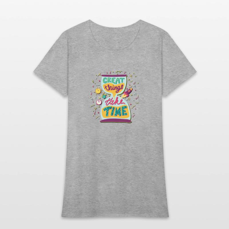 Great Things Take Time Motivational Quote
