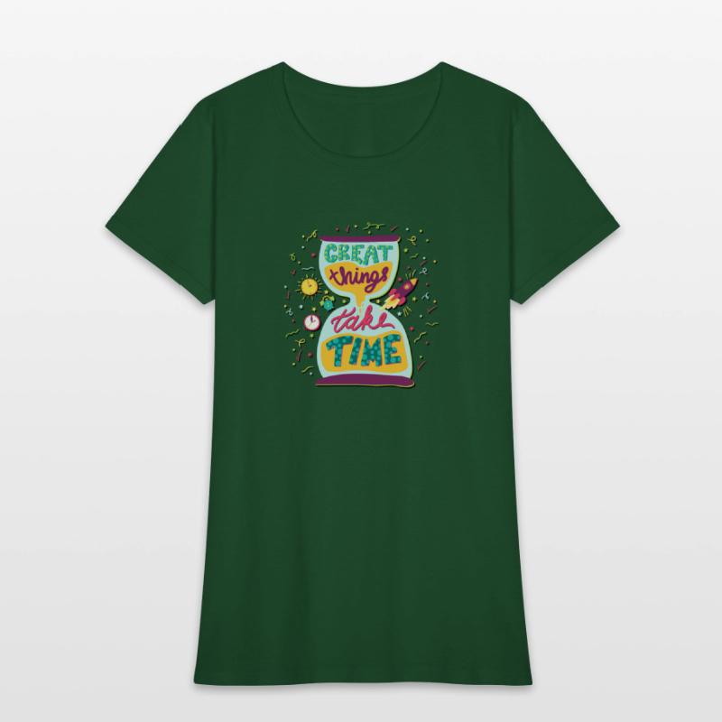 Great Things Take Time Motivational Quote
