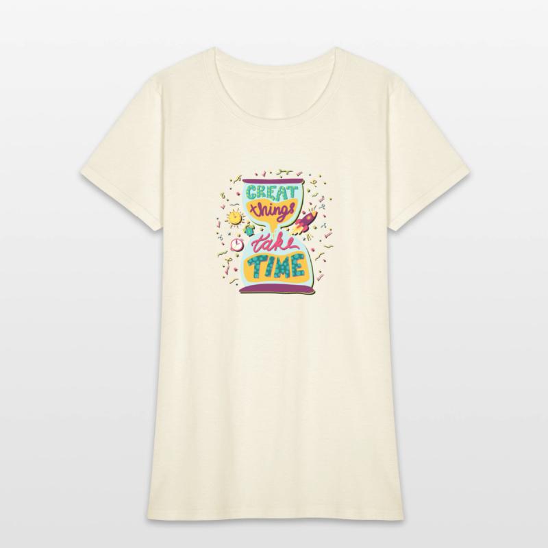 Great Things Take Time Motivational Quote