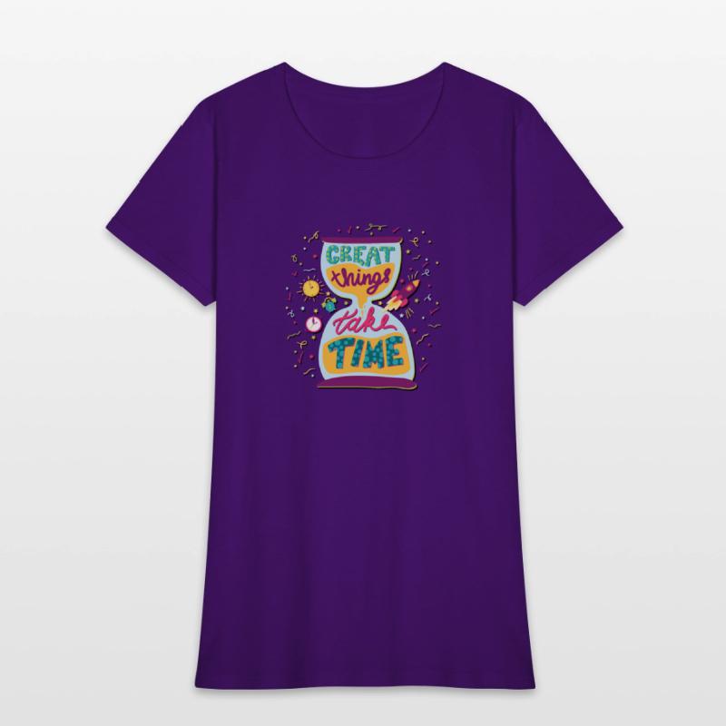 Great Things Take Time Motivational Quote