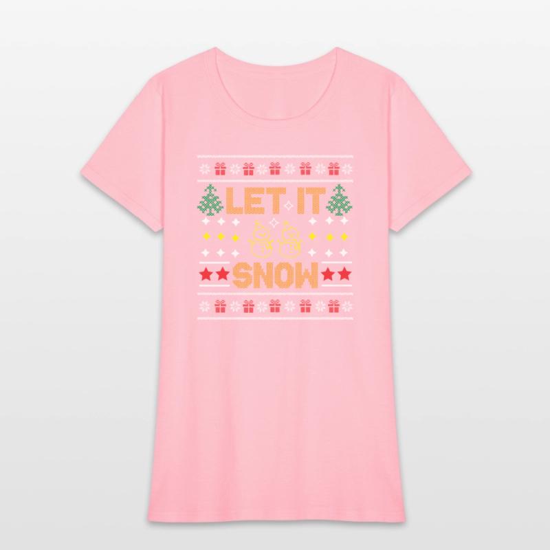 Greetings in the winter, with fresh snow on a men'
