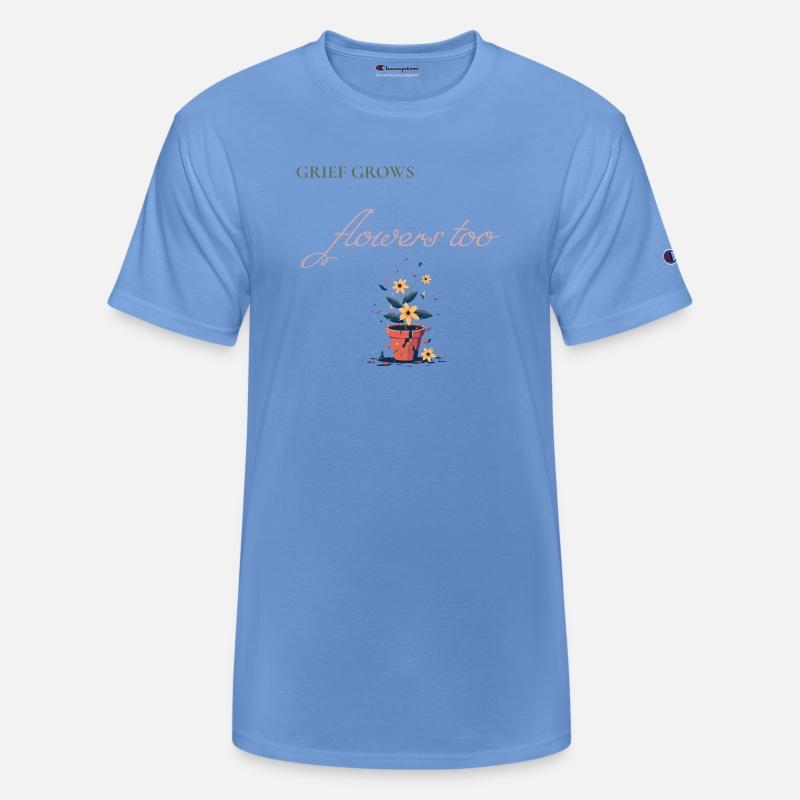Grief Grows Flowers Shirt Loss & Healing Apparel