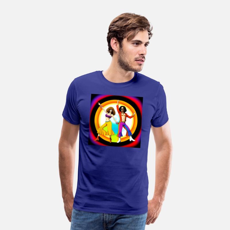 Groovy Hippie Couple Dance